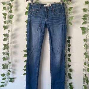 blue hollister jeans for women in size W24 L29